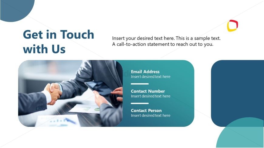 Editable Fintech Banking Slide for Contact Details Presentation